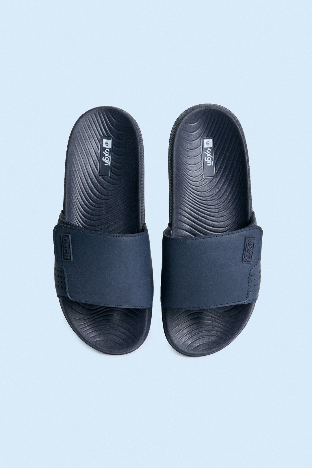 Men's Single Band Slides with Cushioned Sole