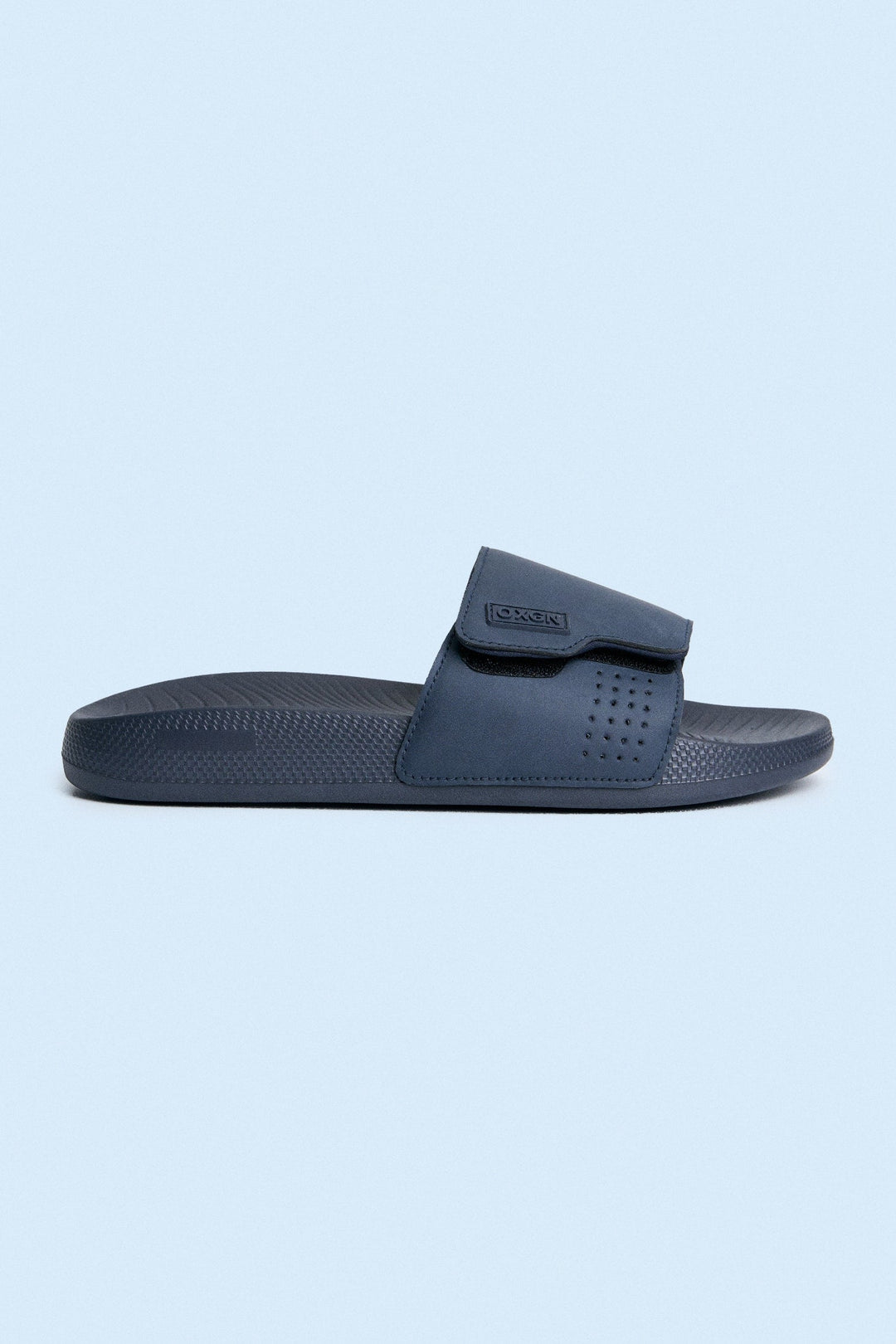 Men's Single Band Slides with Cushioned Sole
