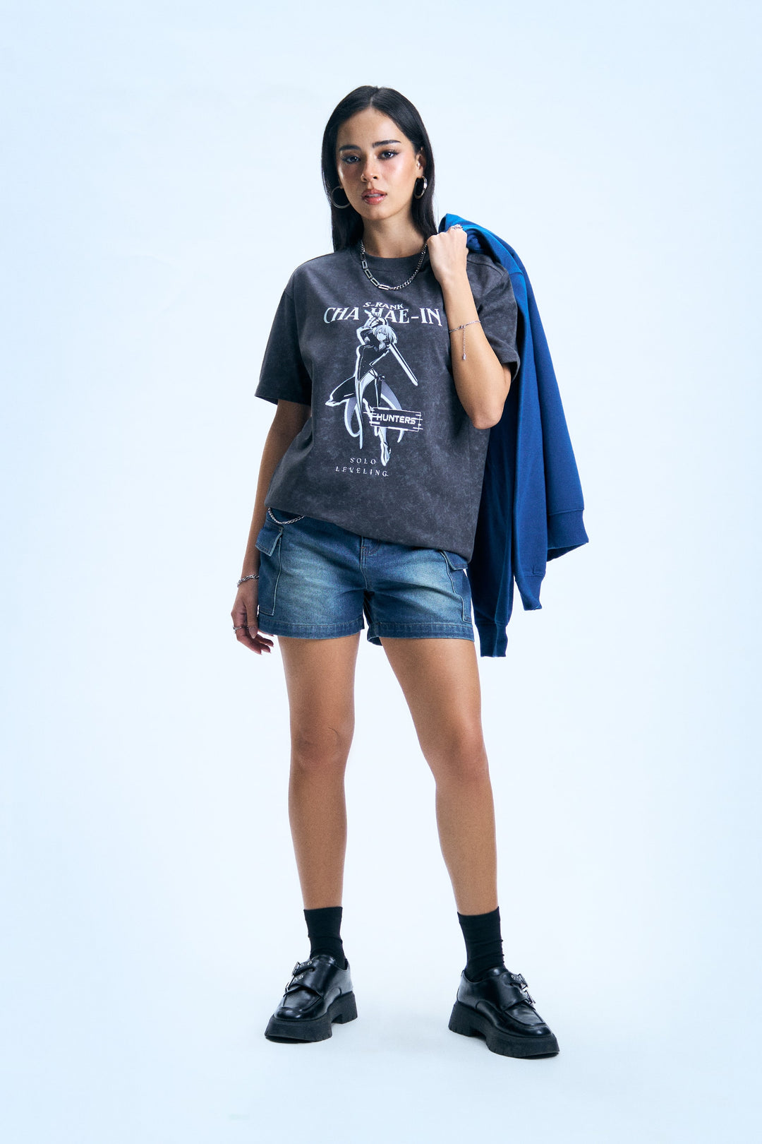 Unisex Washed Graphic T-Shirt