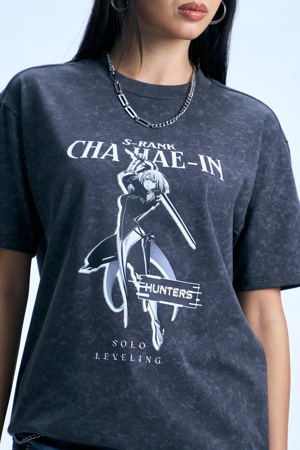 Unisex Washed Graphic T-Shirt