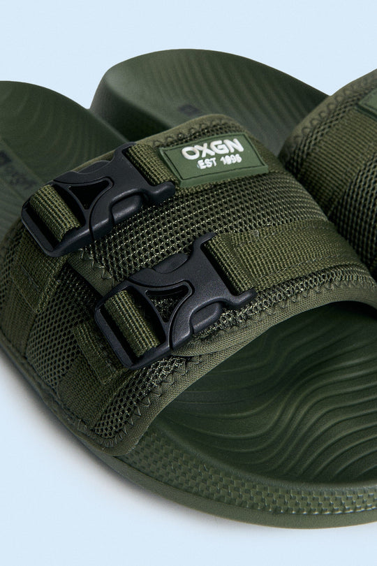 Men's FLEX Velcro Mesh Slides