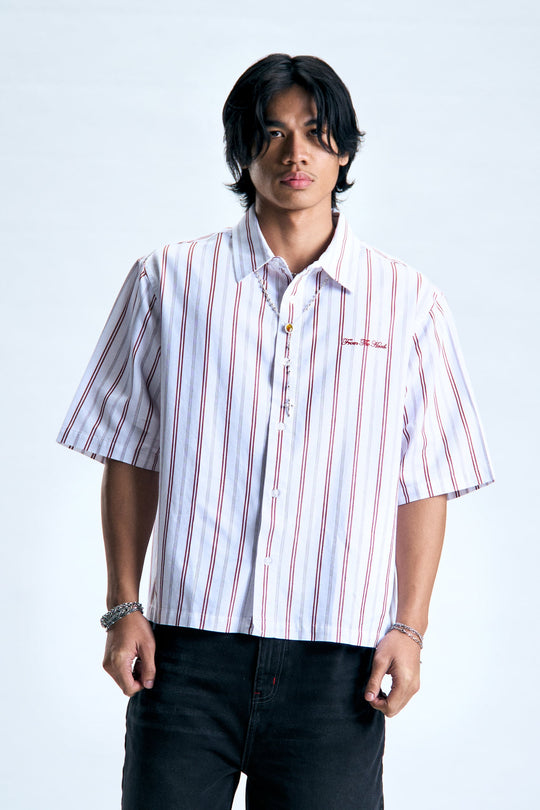 Striped Boxy Shirt