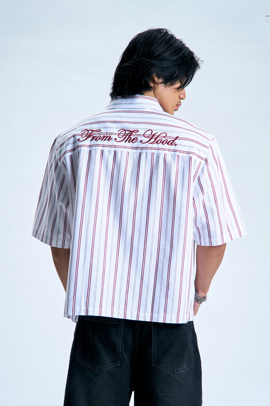 Striped Boxy Shirt