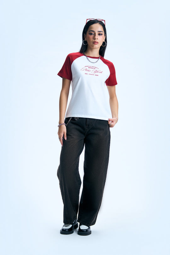 Raglan Graphic T-Shirt