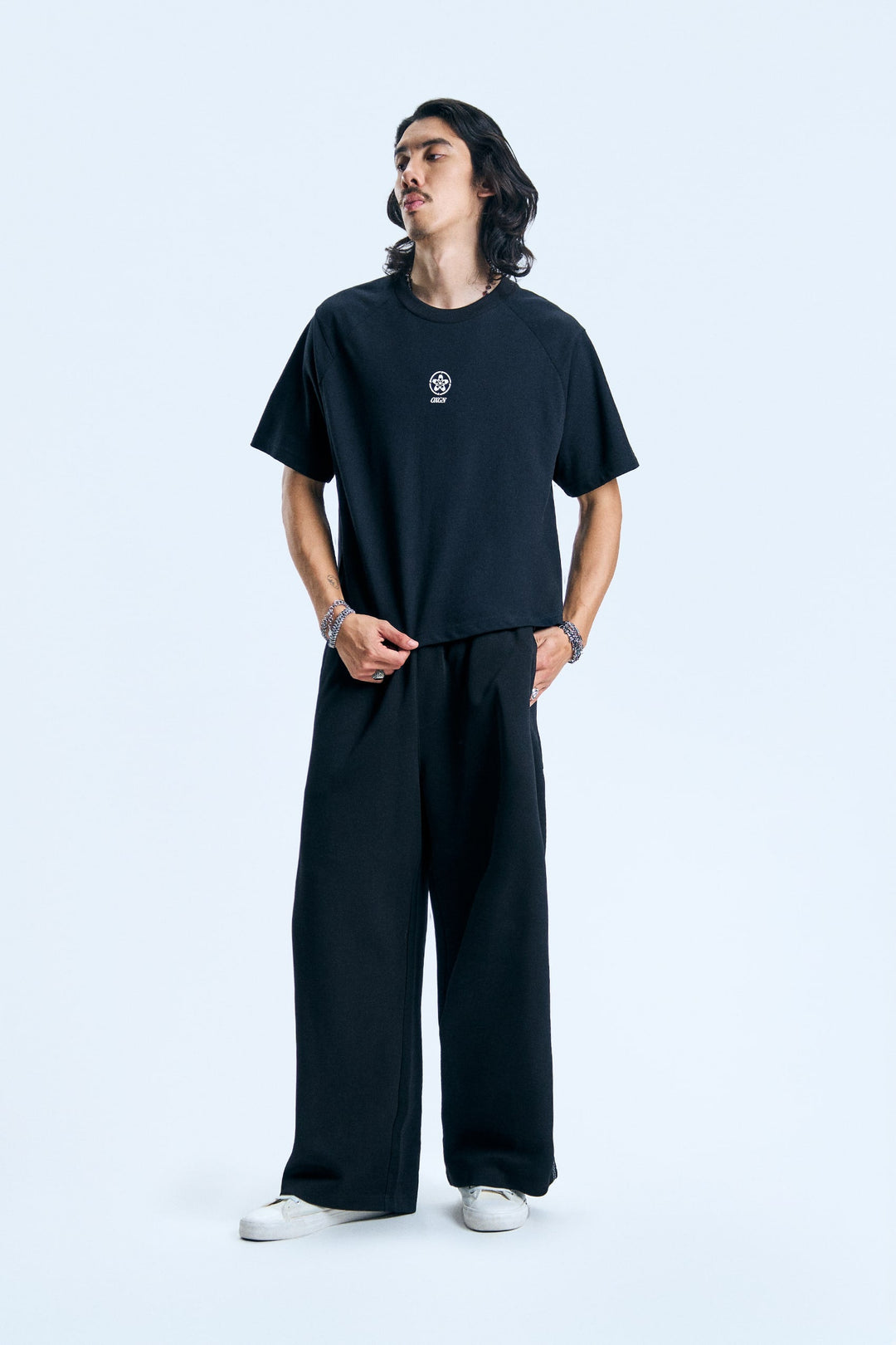 Ringer Raglan Boxy T-Shirt