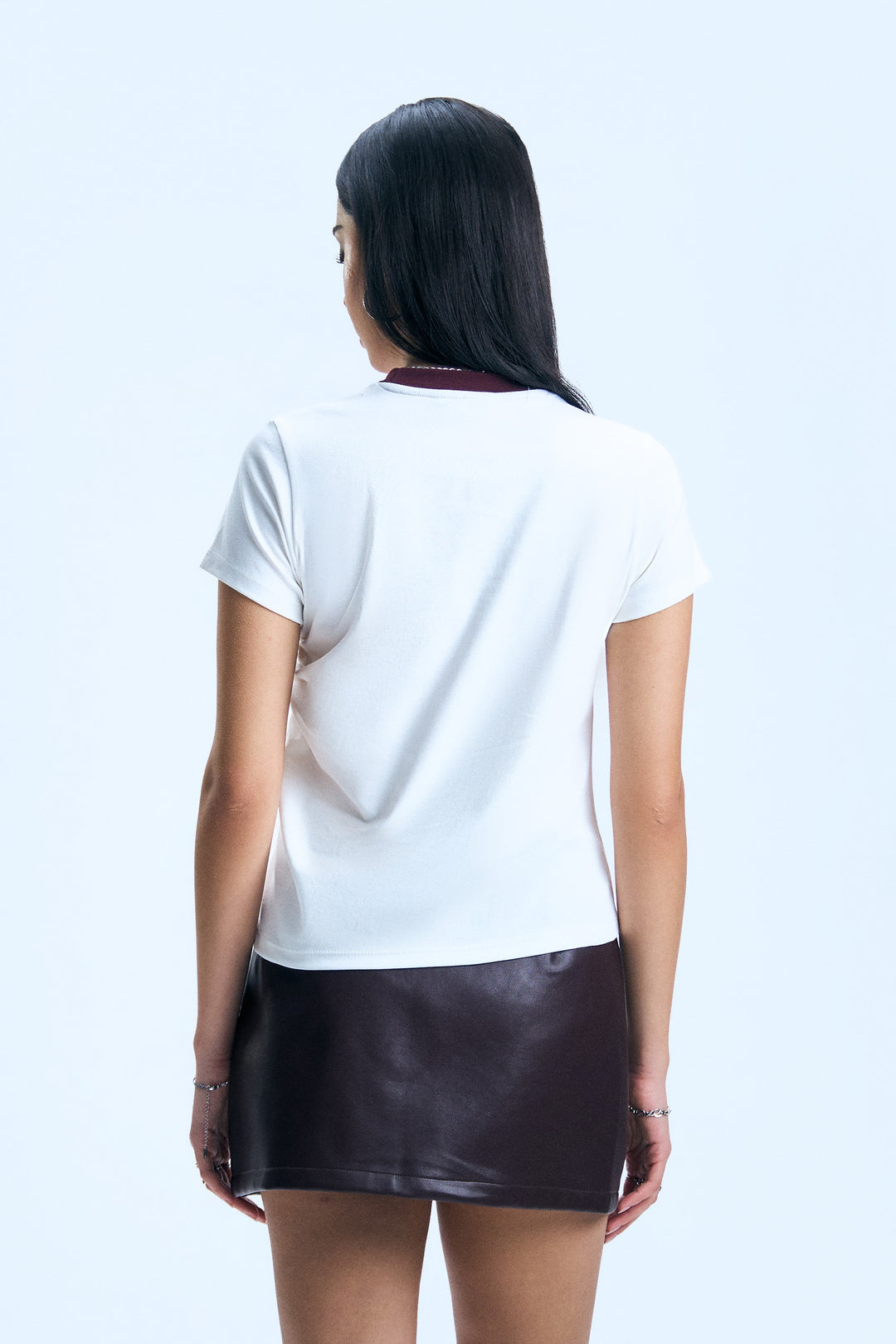 Asymmetrical Hem Ringer Relaxed Top