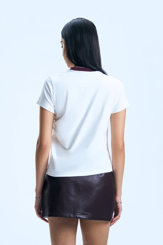 Asymmetrical Hem Ringer Relaxed Top