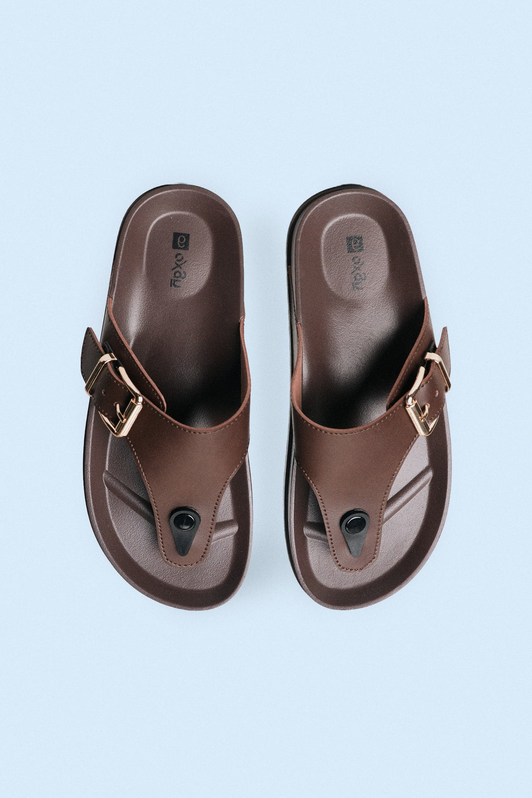 Ladies' Chunky Heels Thong Sandals