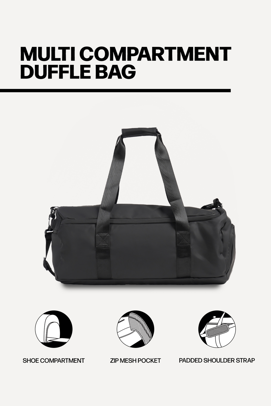 Multi Compartment Duffle Bag – OXGN