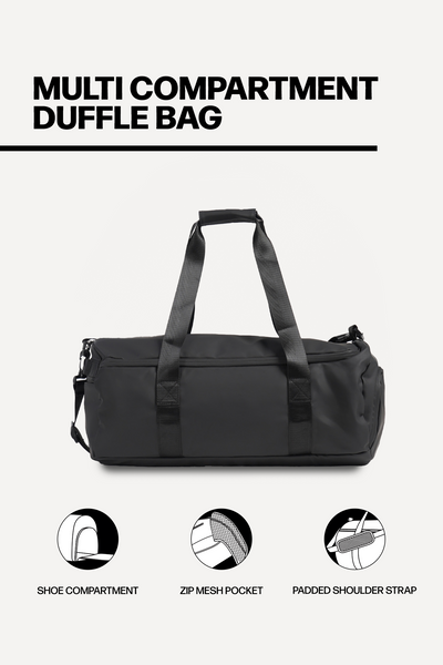 Multi Compartment Duffle Bag