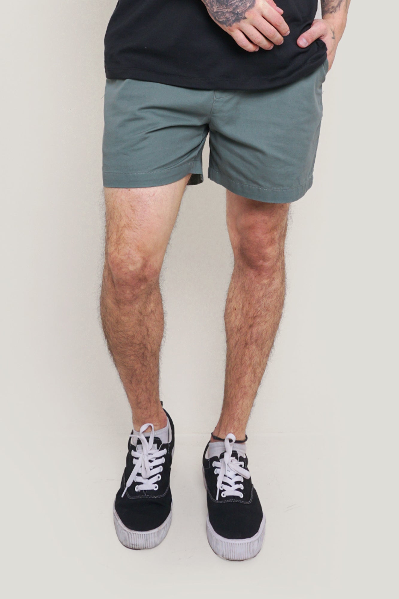 Embroidered Woven Shorts