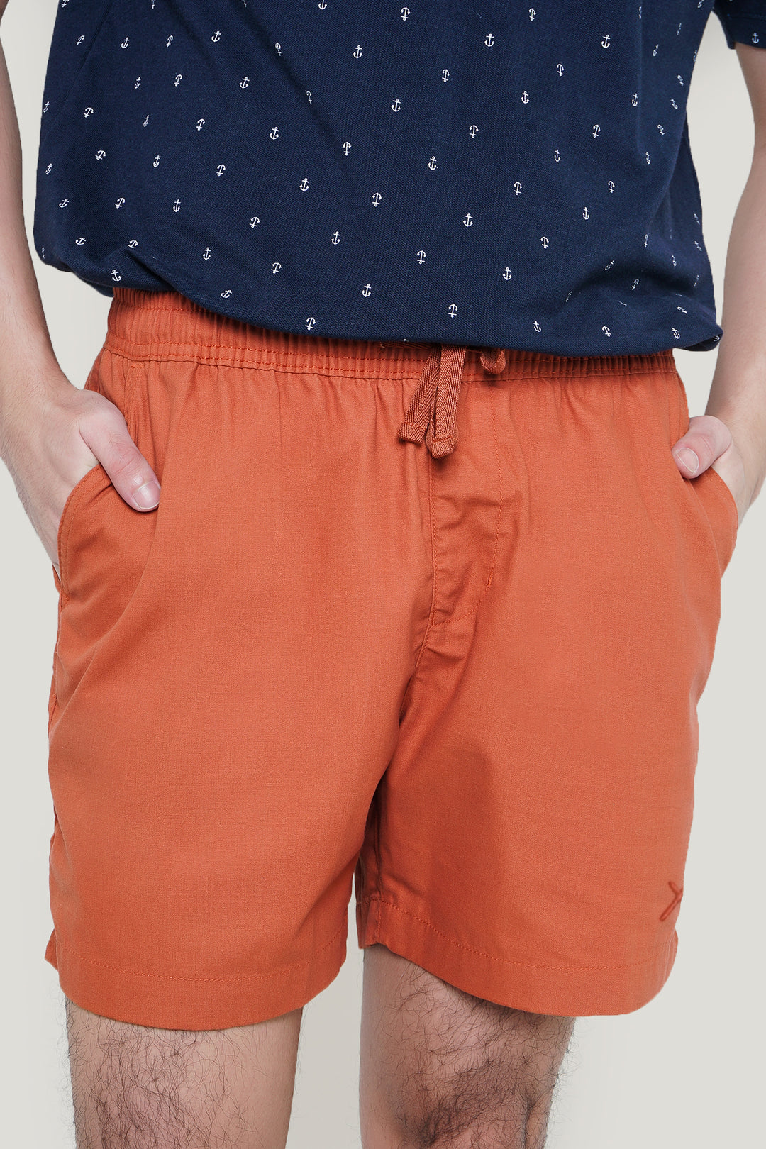 Embroidered Woven Shorts