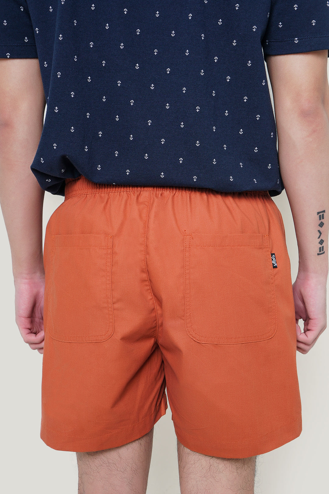 Embroidered Woven Shorts
