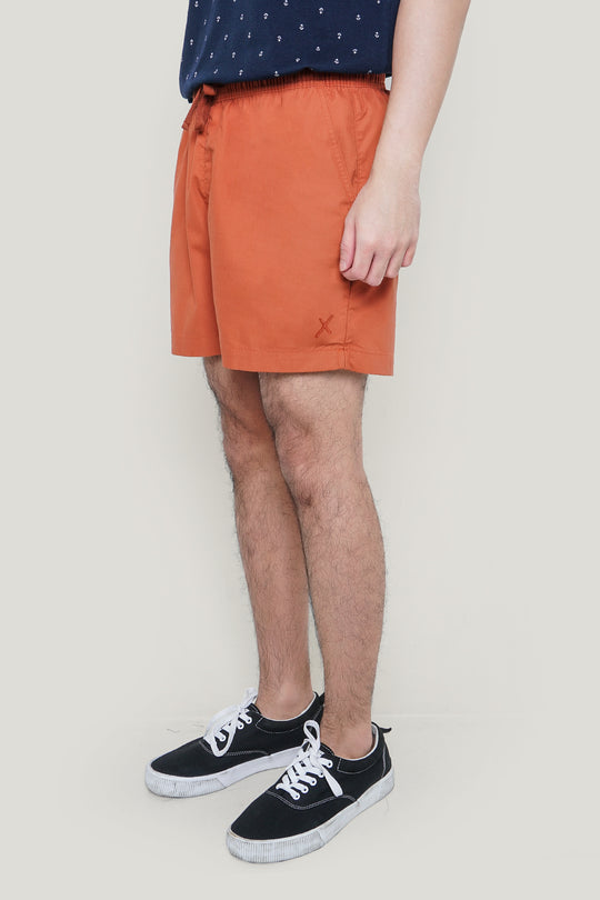 Embroidered Woven Shorts