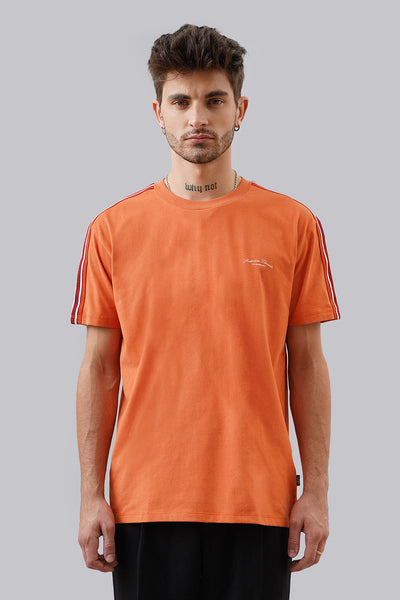 Premium Threads Easy Fit T-Shirt With Shoulder Taping