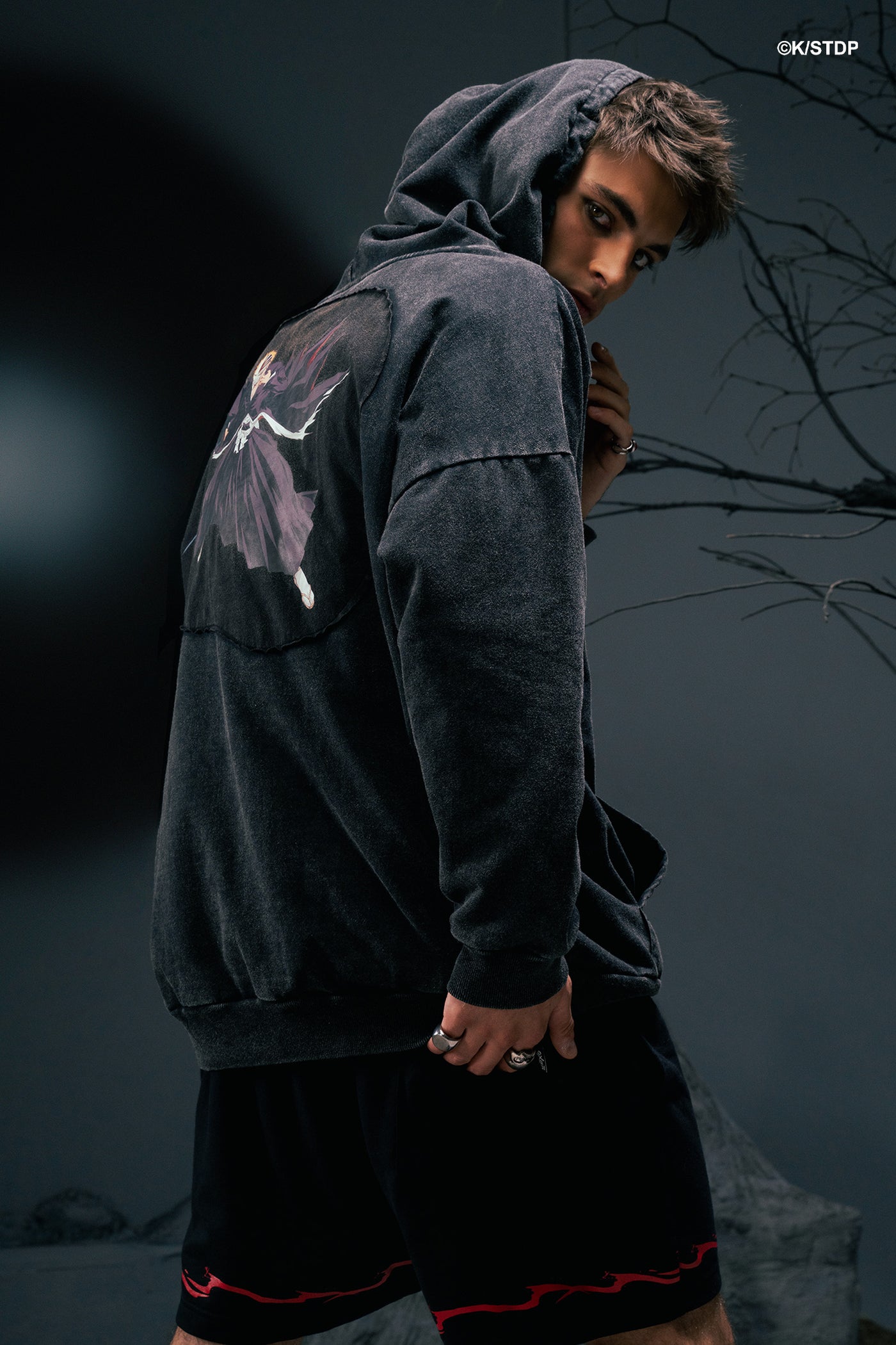 BLEACH x OXGN Ichigo Kurosaki Hollow Form Unisex Fit Hoodie