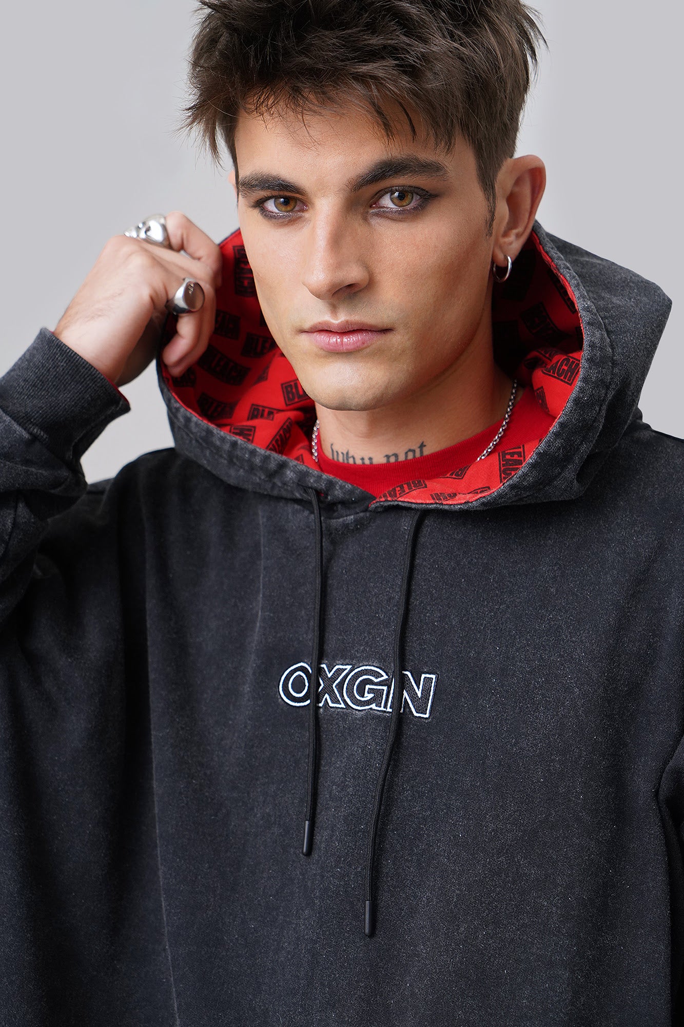 BLEACH x OXGN Ichigo Kurosaki Hollow Form Unisex Fit Hoodie