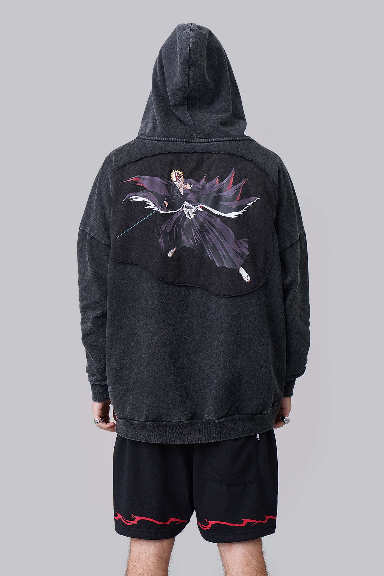 BLEACH x OXGN Ichigo Kurosaki Hollow Form Unisex Fit Hoodie