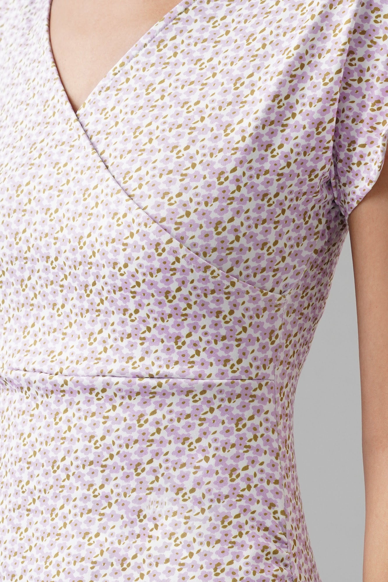 Floral Crossover Dress