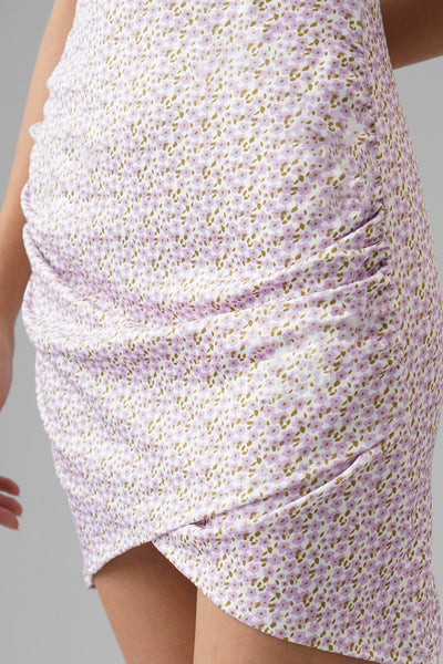 Floral Crossover Dress