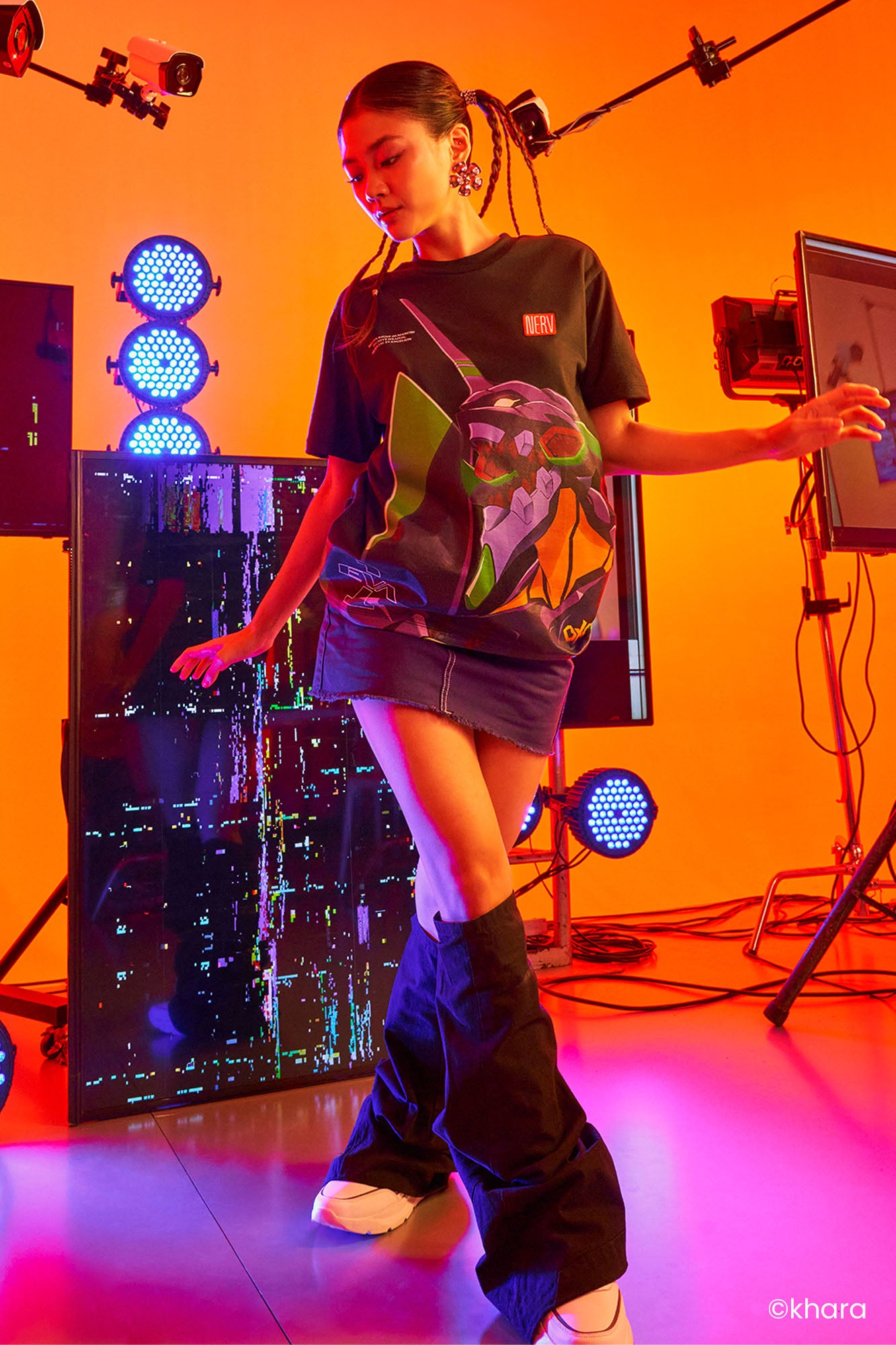 Evangelion x OXGN EVA-1 Bootleg Graphic T-Shirt
