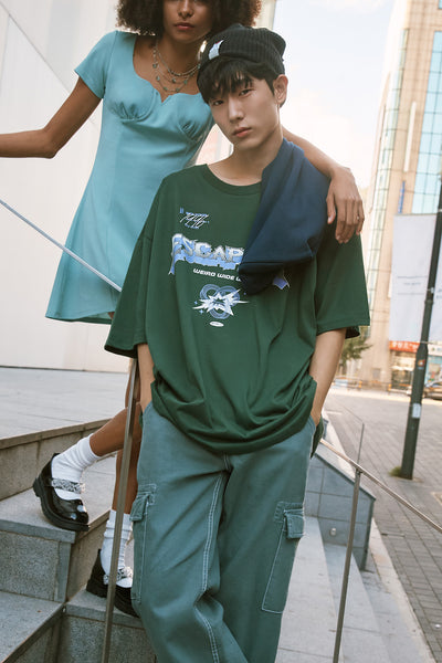 Escapism Oversized Graphic T-Shirt