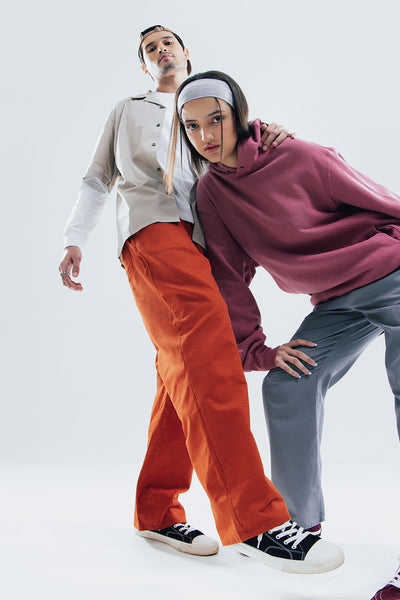 Unisex Trousers Pants With Drawstring