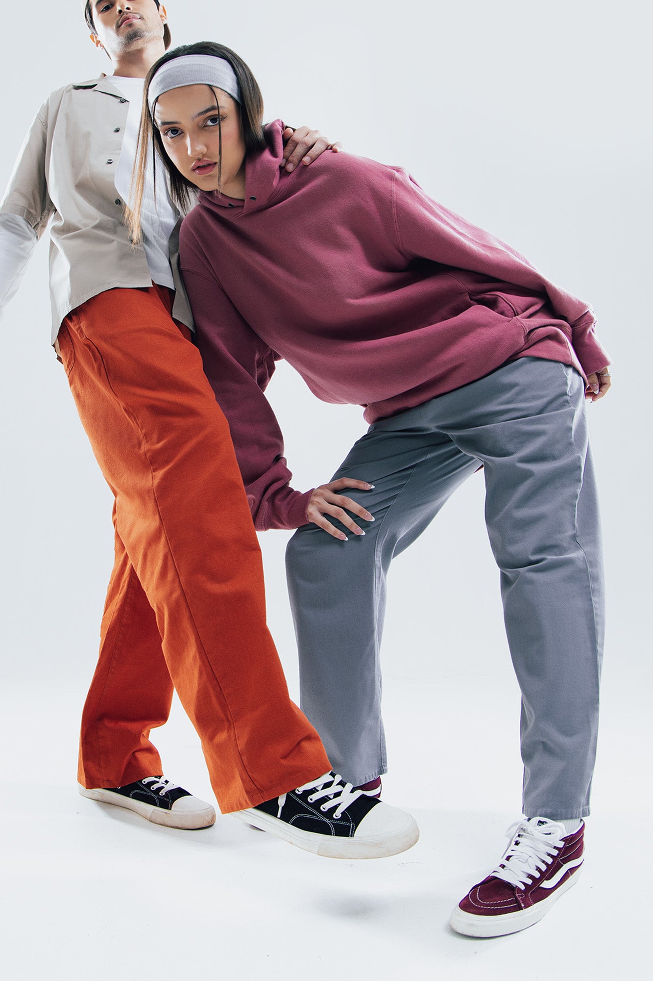 Unisex Trousers Pants With Drawstring