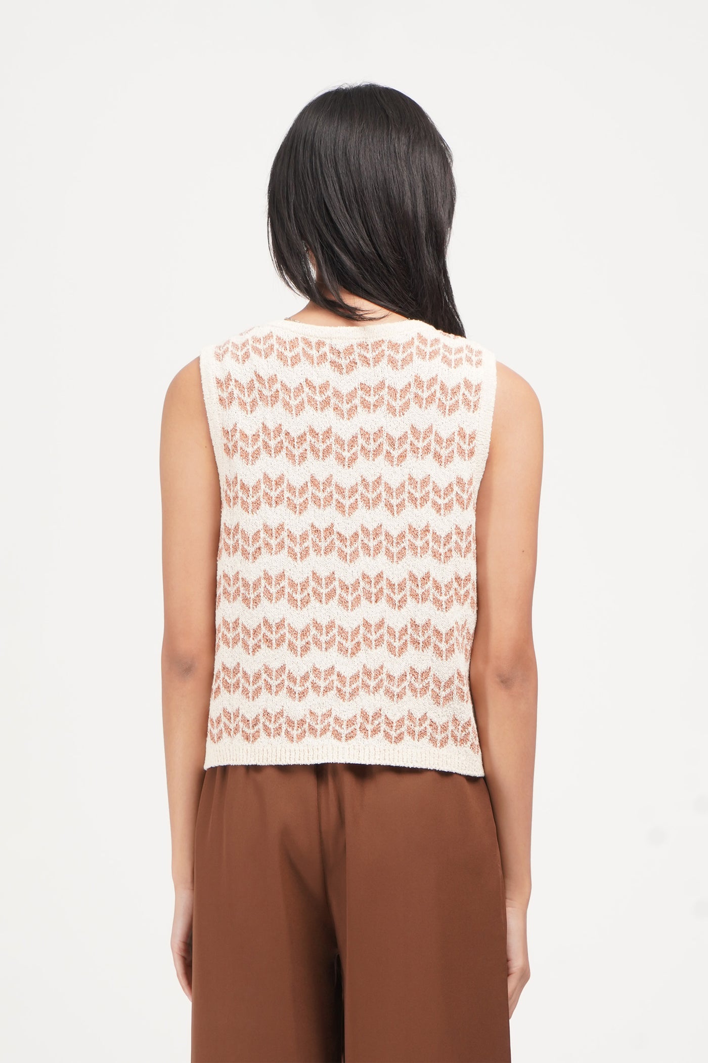 Crochet Button Down Vest