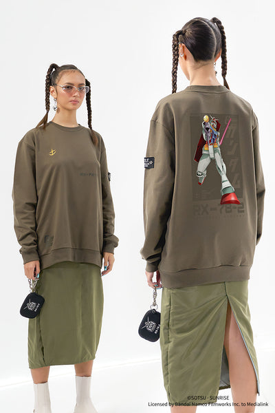 Mobile Suit Gundam x OXGN RX-78-2 Pullover With Patch