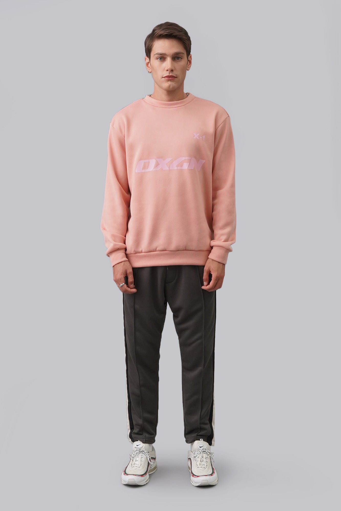 Logo Graphic Print Pullover