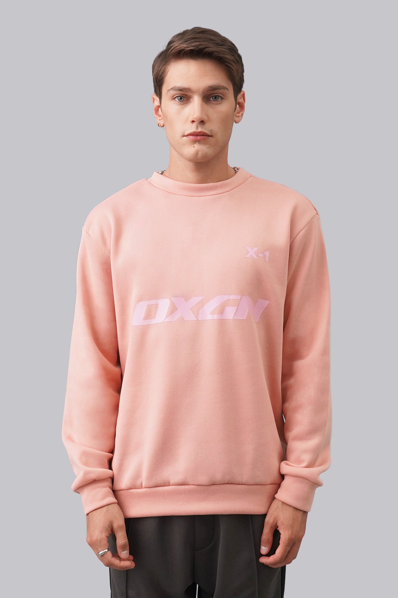 Logo Graphic Print Pullover